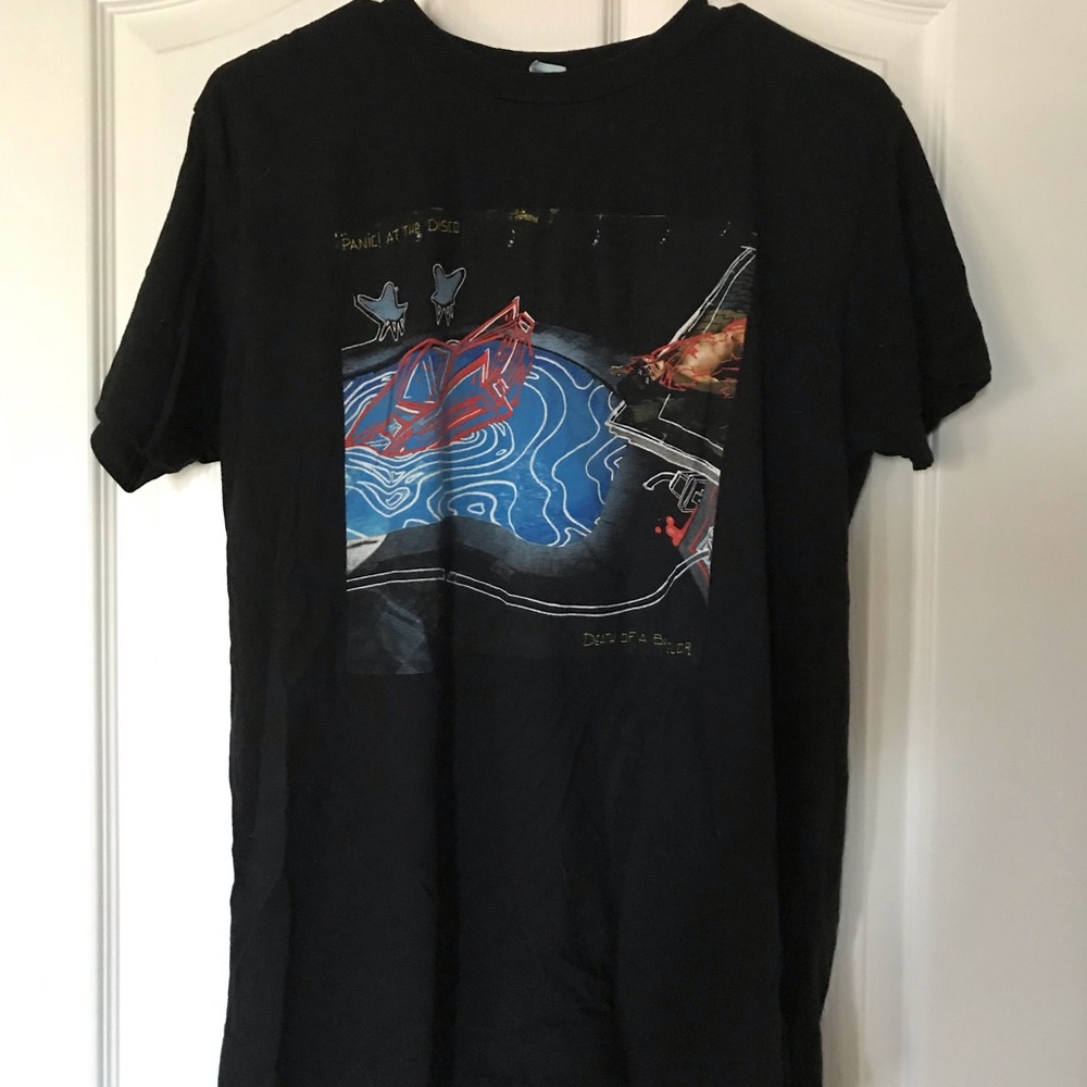 panic! at the disco death of a bachelor t shirt